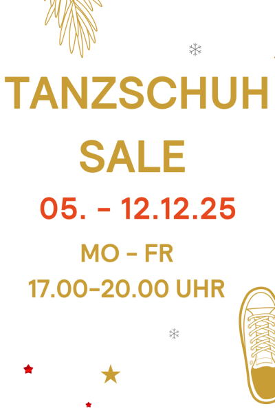 TANZSCHUH FLOHMARKT (16 x 9 Zoll) (1)