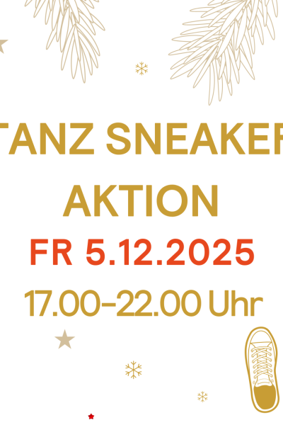 TANZSCHUH FLOHMARKT (16 x 9 Zoll)