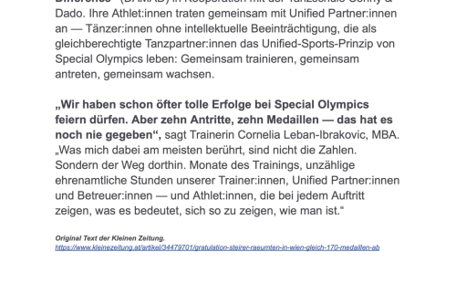 Bericht Kleine Zeitung - JPEG Seite 3 ----> Download